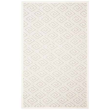 Safavieh Palm Beach Hand Woven Small Rectangle Area Rug Natural & Ivory - 3 x 5 ft. PAB614B-3